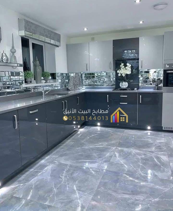 مطبخ ألمنيوم مقاوم للرطوبة من أفضل محل مطابخ الرياض