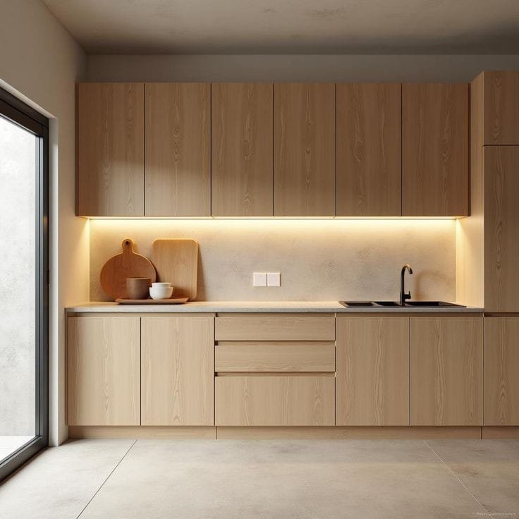 نموذج مطبخ حديث في الرياض بصورة من معرض التصميم